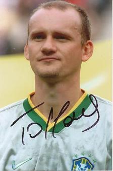 Claudio Taffarel    Brasilien Weltmeister WM 1994   Fußball Autogramm Foto original signiert 