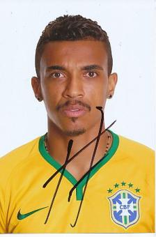 Luiz Gustavo   Brasilien   Fußball Autogramm Foto original signiert 