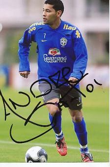 Andre Santos   Brasilien   Fußball Autogramm Foto original signiert 
