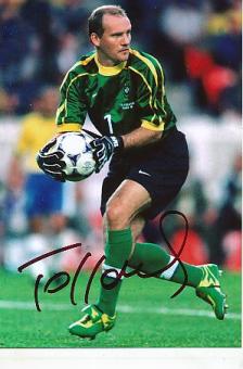 Claudio Taffarel  Brasilien Weltmeister WM 1994  Fußball Autogramm Foto original signiert 
