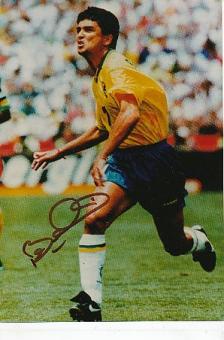 Bebeto   Brasilien Weltmeister WM 1994   Fußball Autogramm Foto original signiert 