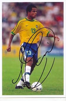 Mancini   Brasilien   Fußball Autogramm Foto original signiert 