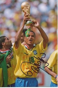 Paulo Sergio  Brasilien   Brasilien Weltmeister WM 1994   Fußball Autogramm Foto original signiert 