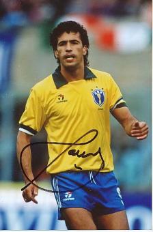 Careca  Brasilien WM 1990  Fußball Autogramm Foto original signiert 