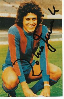 Roberto Dinamite † 2023  FC Barcelona &  Brasilien WM 1978  Fußball Autogramm Foto original signiert 