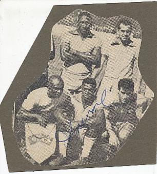 Dorval Rodrigues "Macale" † 2021  Brasilien  Fußball Autogramm Bild original signiert 