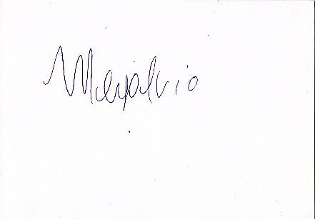Mengalvio Figueiro Brasilien Weltmeister WM 1962  Fußball Autogramm Karte original signiert 