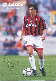 Demetrio Albertini   AC Mailand  Fußball Autogrammkarte  original signiert 