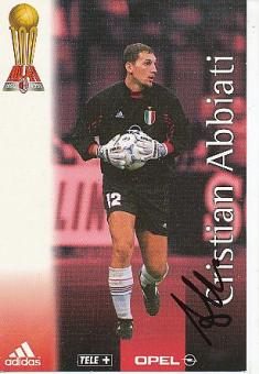 Christian Abbiati   AC Mailand  Fußball Autogrammkarte  original signiert 