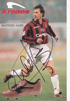 Maurizio Ganz  AC Mailand  Fußball Autogrammkarte  original signiert 