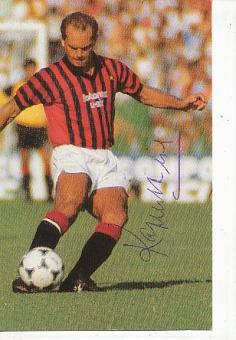 Ray Wilkins † 2018  AC Mailand  Fußball Autogrammkarte  original signiert 