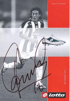 Mauro Camoranesi  Juventus Turin  Fußball Autogrammkarte  original signiert 