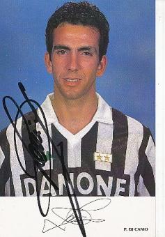 Paolo Di Canio   Juventus Turin  Fußball Autogrammkarte  original signiert 