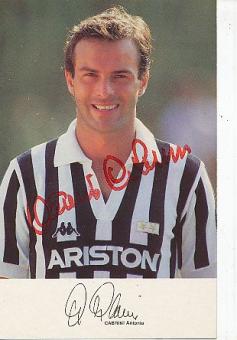 Antonio Cabrini  Juventus Turin  Fußball Autogrammkarte  original signiert 