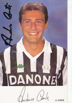 Antonio Conte  Juventus Turin  Fußball Autogrammkarte  original signiert 