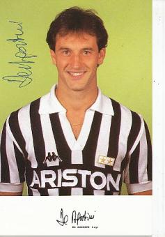 Luigi De Agostini   Juventus Turin  Fußball Autogrammkarte  original signiert 