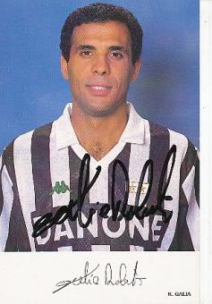 Roberto Galia Juventus Turin  Fußball Autogrammkarte  original signiert 