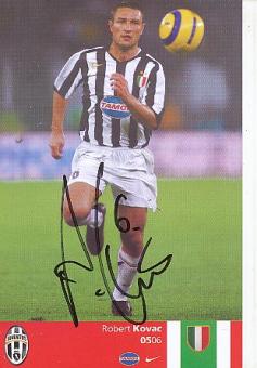 Robert Kovac   Juventus Turin  Fußball Autogrammkarte  original signiert 