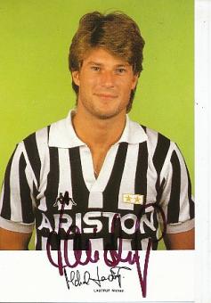 Michael Laudrup  Juventus Turin  Fußball Autogrammkarte  original signiert 