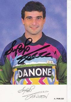 Angelo Peruzzi   Juventus Turin  Fußball Autogrammkarte  original signiert 