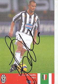 Gianluca Pessotto   Juventus Turin  Fußball Autogrammkarte  original signiert 