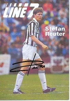 Stefan Reuter  Juventus Turin  Fußball Autogrammkarte  original signiert 