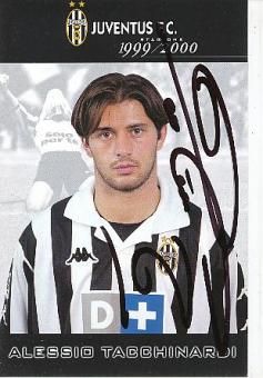 Alessio Tacchinardi  Juventus Turin  Fußball Autogrammkarte  original signiert 