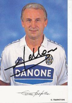 Giovanni Trapattoni  Juventus Turin  Fußball Autogrammkarte  original signiert 