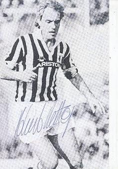 Roberto Bettega  Juventus Turin  Fußball Autogrammkarte  original signiert 