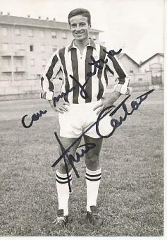 Ernesto Castano † 2023  Juventus Turin  Fußball Autogrammkarte  original signiert 