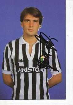 Roberto Bettega  Juventus Turin  Fußball Autogrammkarte  original signiert 