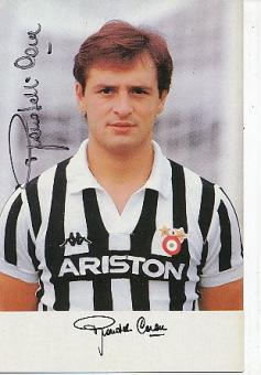 Cesare Prandelli  Juventus Turin  Fußball Autogrammkarte  original signiert 