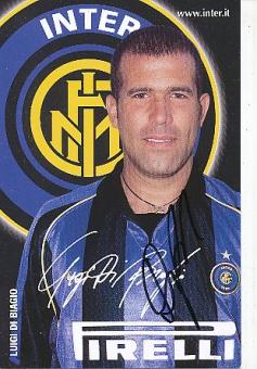 Luigi Di Biagio  Inter Mailand   Fußball Autogrammkarte original signiert 