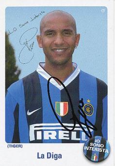 Olivier Dacourt   Inter Mailand   Fußball Autogrammkarte original signiert 