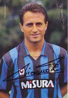 Riccardo Ferri   Inter Mailand   Fußball Autogrammkarte original signiert 