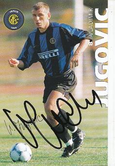 Vladimir Jugovic  Inter Mailand   Fußball Autogrammkarte original signiert 