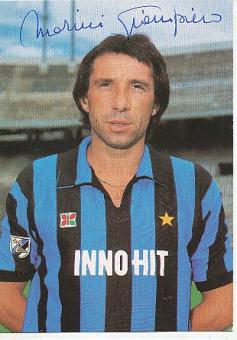 Giampiero Marini   Inter Mailand   Fußball Autogrammkarte original signiert 