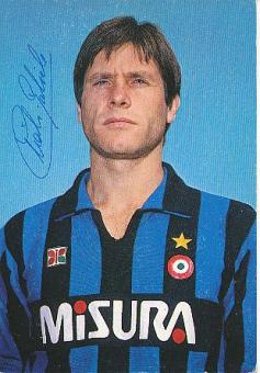 Gabriele Oriali   Inter Mailand   Fußball Autogrammkarte original signiert 