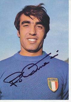 Pietro Anastasi † 2020  WM 1970  Bergmann  Italien Fußball Autogrammkarte original signiert 
