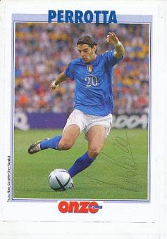 Simone Perrotta  Weltmeister WM 2006   Italien Fußball Autogrammkarte original signiert 