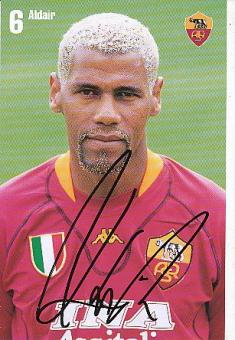 Aldair   AS Rom  Fußball Autogrammkarte  original signiert 