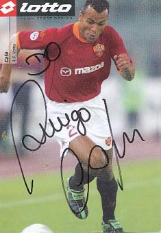Cafu   AS Rom  Fußball Autogrammkarte  original signiert 