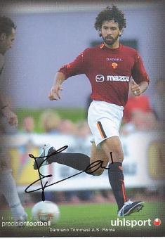 Damiano Tommasi  AS Rom  Fußball Autogrammkarte  original signiert 