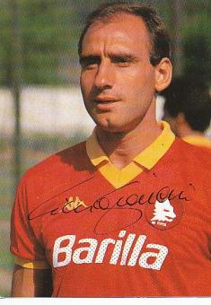 Francesco Graziani  AS Rom  Fußball Autogrammkarte  original signiert 