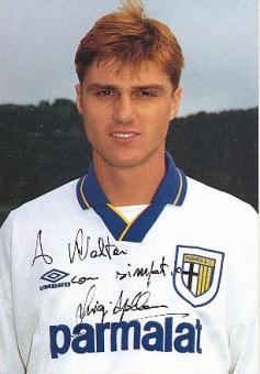 Luigi Apolloni  AC Parma  Fußball Autogrammkarte  original signiert 