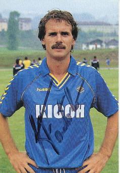 Silvano Fontolan  Hellas Verona  Fußball Autogrammkarte  original signiert 