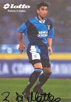 Roberto Di Matteo   Lazio Rom  Fußball Autogrammkarte  original signiert 
