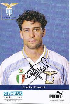 Guerino Gottardi   Lazio Rom  Fußball Autogrammkarte  original signiert 