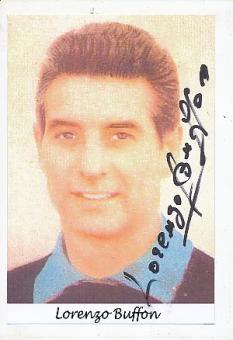 Lorenzo Buffon  Italien  WM 1962  Fußball  Autogramm Foto  original signiert 