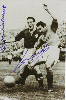 Benito Lorenzi † 2007 Italien WM 1954  Fußball  Autogramm Foto  original signiert 